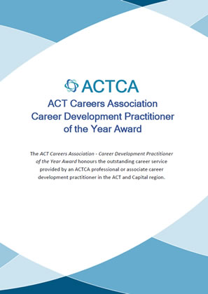 ACT Careers Association CDP of the Year Award